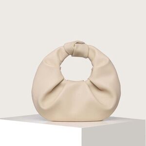 Cream shein hand purse